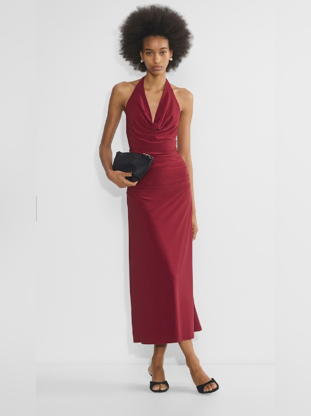 NWT Aritzia Wilfred Smooth Matter Ladywell Dress